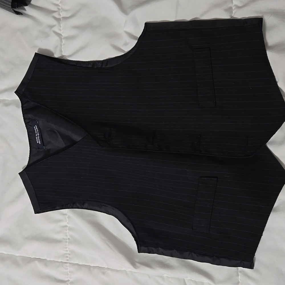 Boys vest and dress pants